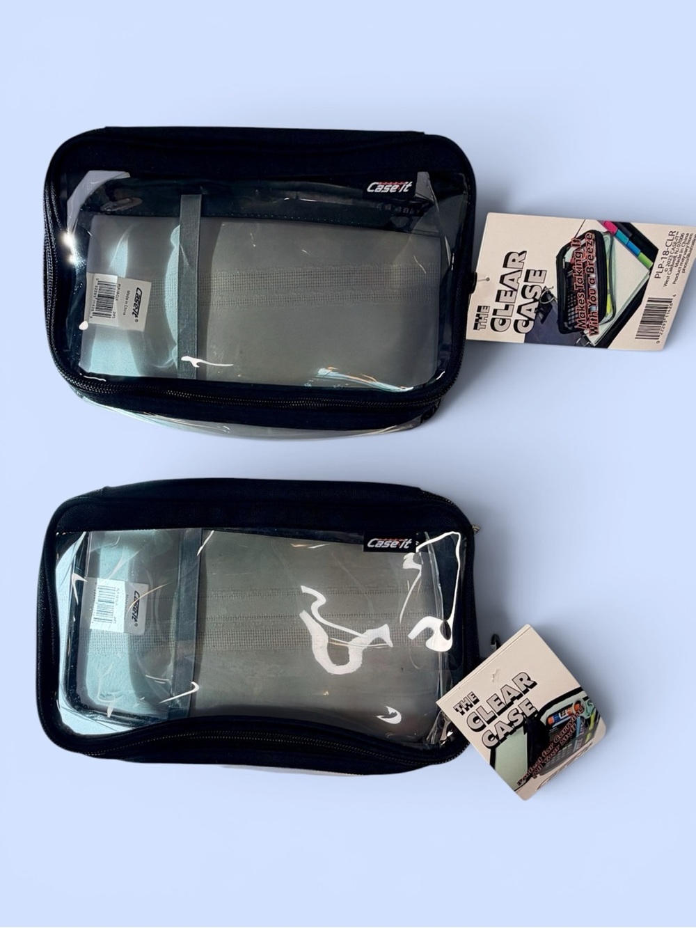 Case-it The‎ Clear Case XL TWO New With Tags